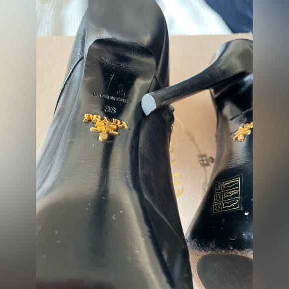 Prada Lace up Platform Stiletto Booties - Picture 2 of 8